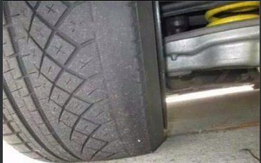 【汽車輪胎吃胎什么原因 汽車輪胎吃胎怎么辦 需要換嗎？】圖1