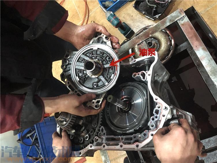 途觀變速箱異響故障 自動變速箱解體拆解(圖解) 途觀變速箱異響故障 自動變速箱解體拆解(圖解)