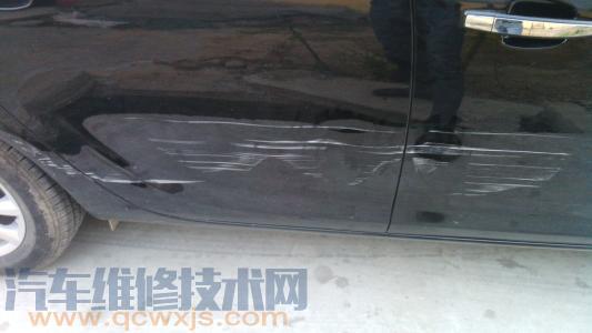 汽車劃痕怎么修復 汽車車痕修復處理方法