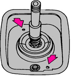 【手動變速器操縱機(jī)構(gòu)的拆裝、調(diào)整和檢修【圖】】圖3