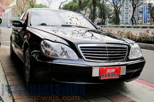 奔馳BENZS class W220儀表板的新功能