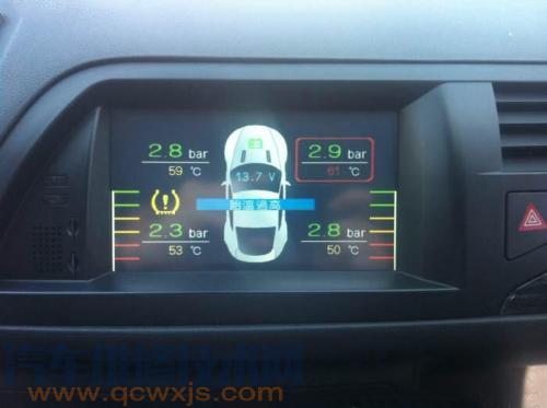 【胎壓報(bào)警燈亮是什么原因 胎壓監(jiān)測(cè)指示燈亮怎么辦】圖2