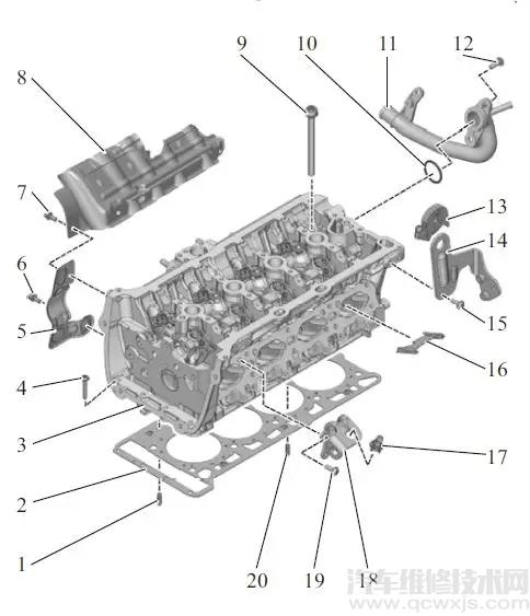 【大眾1.8T CUF/CEA及2.0T CGM發(fā)動機構(gòu)造正時（圖解）】圖4