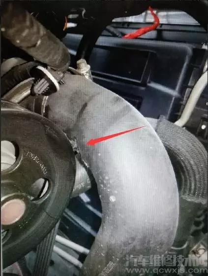 【邁銳寶XL進(jìn)氣系統(tǒng)漏氣導(dǎo)致故障燈亮 偶爾怠速不穩(wěn)動(dòng)力不足】圖4