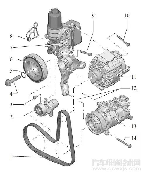 【大眾1.8T CUF/CEA及2.0T CGM發(fā)動機構(gòu)造正時（圖解）】圖3