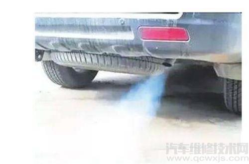 奧迪A6排氣管冒黑煙尾氣有異味故障