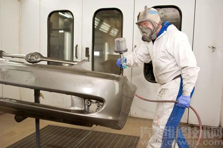 汽車噴漆噴槍的調整和使用介紹