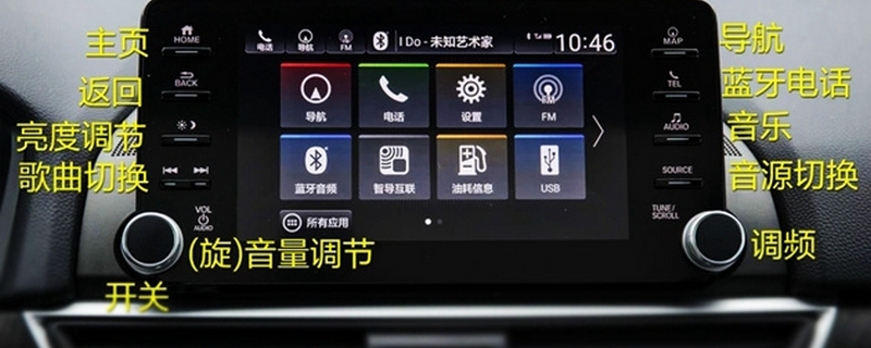 本田雅閣藍牙是哪個鍵