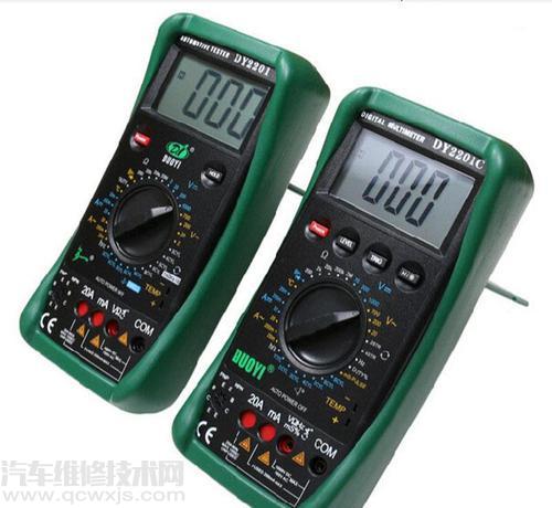 【汽車數字式萬用表使用注意事項 數字式萬用表的使用應注意些什么】圖1
