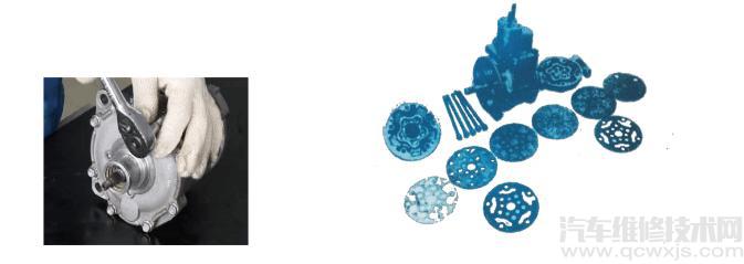 【汽車空調壓縮機的拆裝分解步驟】圖3