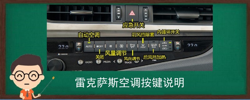 雷克薩斯空調(diào)按鍵說(shuō)明