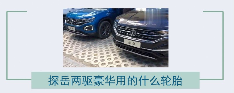 探岳兩驅豪華用的什么輪胎