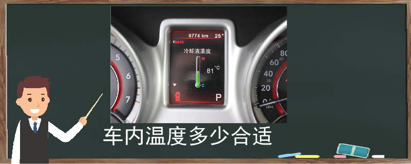 車內(nèi)溫度多少合適