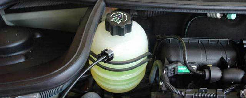 加防凍液的標志