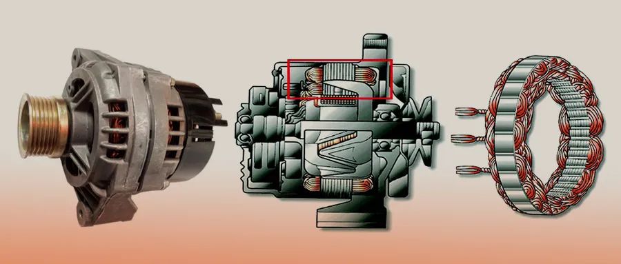 汽車發電機有什么作用 發電機組件名稱圖