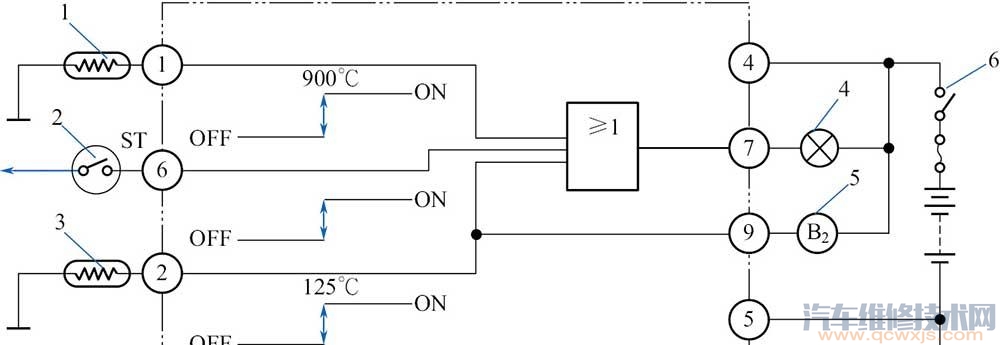 【排氣溫度傳感器作用和工作原理】圖4
