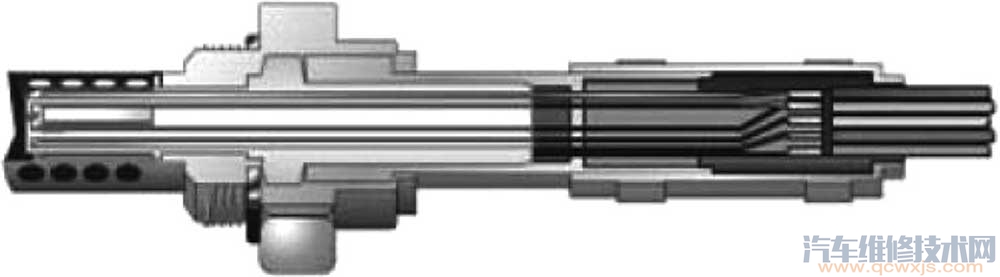 五線空燃比傳感器結構和工作原理