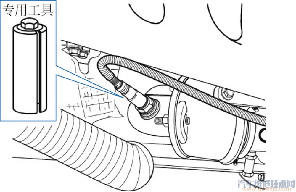 氧傳感器拆裝過程及注意事項