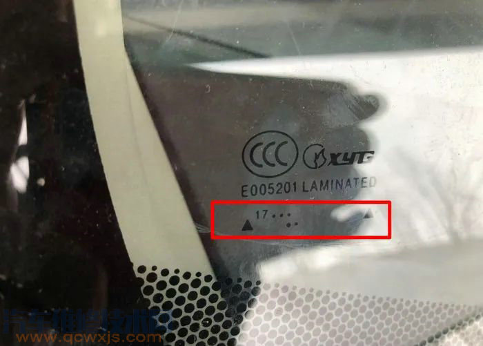 汽車玻璃生產日期..怎么看?汽車玻璃生產日期黑點代表什么 汽車玻璃生產日期..怎么看?汽車玻璃生產日期黑點代表什么