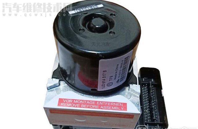 大眾車系防側滑燈點亮,ABS系統無法通訊