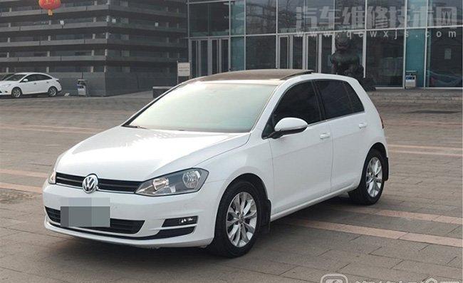 大眾EPC故障燈亮油門踩到底轉速上不去維修案例