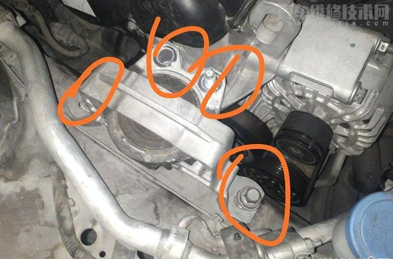 【福特福睿斯更換正時皮帶教程（圖）】圖3