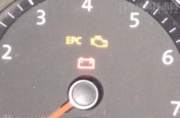 大眾EPC燈亮打不著火啟動(dòng)不了解決方法