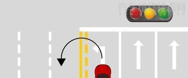 掉頭怎么看信號燈？