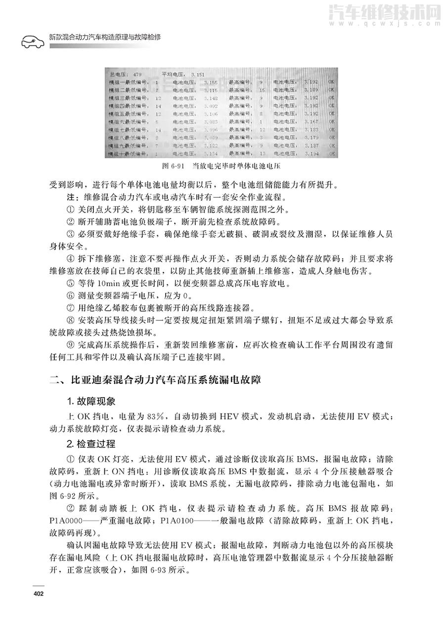 《新款混合動力汽車構造原理與故障檢修》在線閱讀 《新款混合動力汽車構造原理與故障檢修》在線閱讀