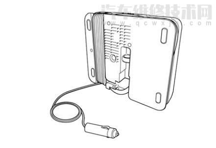 特斯拉modelx使用輪胎密封劑的方法