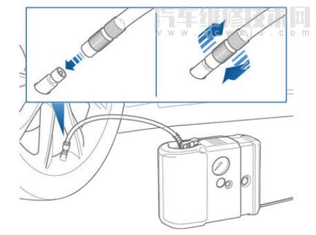 特斯拉modelx使用輪胎密封劑的方法 特斯拉modelx使用輪胎密封劑的方法
