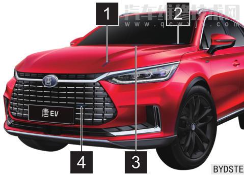 【比亞迪唐車架號和車輛識別碼位置在哪】圖1