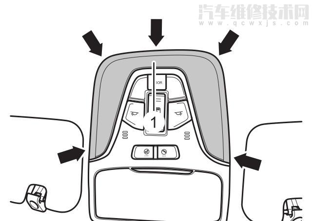 傳祺ga4車頂照明燈怎么換