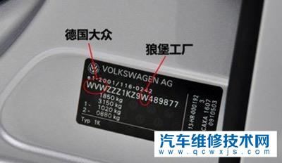 【車輛識別代號(VIN碼)是什么?車輛識別代號可以查出車型嗎】圖3