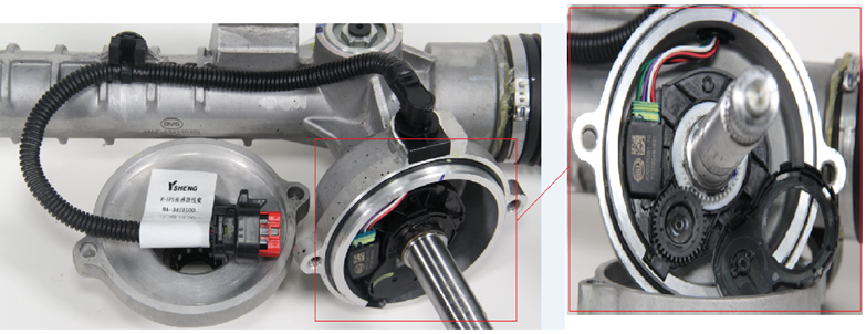 【比亞迪E5電動助力轉向系統（R-EPS）組成結構（圖）】圖3