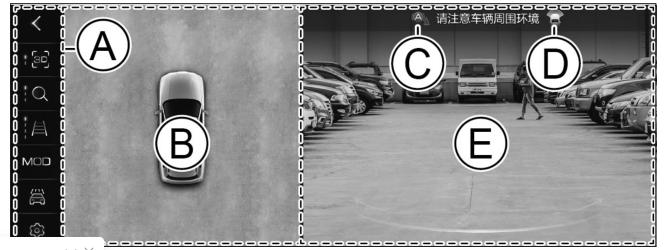 哈弗大狗全景影像視角怎么切換