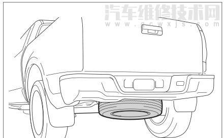 【長城炮的備胎在哪 長城炮的備胎怎么取下來】圖1