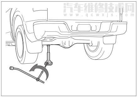 長城炮怎么換備胎