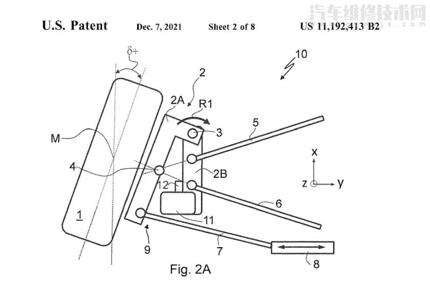 【寶馬發(fā)明新型后輪轉(zhuǎn)向系統(tǒng),轉(zhuǎn)彎、停車更方便】圖4