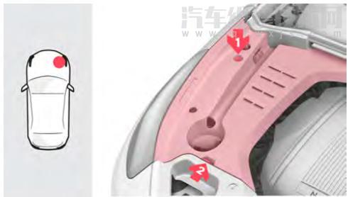 【領克02發動機蓋怎么開關(圖解)】圖4