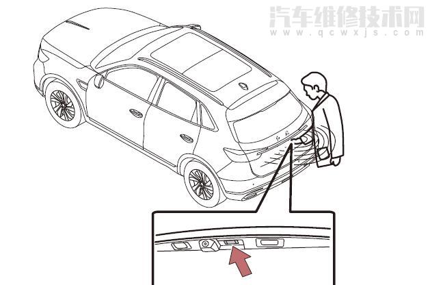 【紅旗hs5后備箱打開/關(guān)閉方式（圖解）】圖2