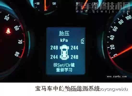 寶馬全系胎壓初始化方法匯總(寶馬胎壓監測系統詳解 )