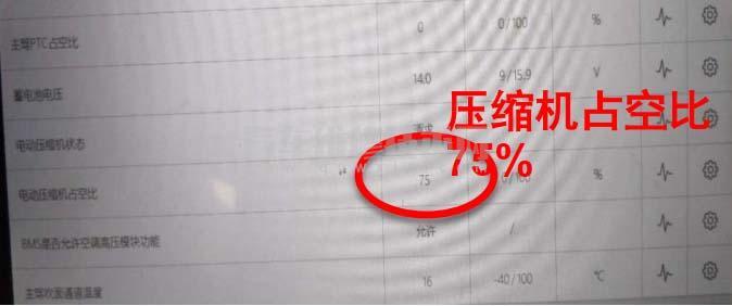 比亞迪E5 450空調制冷效果差檢修維修