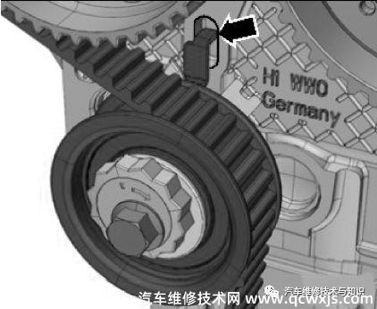 大眾1.6L EA211發動機正時的更換校對步驟 大眾1.6L EA211發動機正時的更換校對步驟