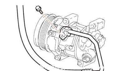 【汽車空調(diào)壓縮機(jī)的拆卸步驟(圖)】圖3