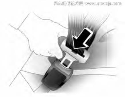 汽車安全帶的正確佩戴和使用(圖解) 汽車安全帶的正確佩戴和使用(圖解)