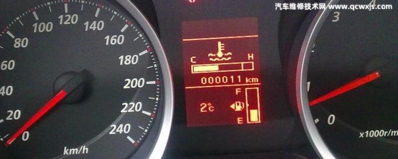 汽車儀表水溫超過95度還能開嗎 汽車儀表水溫超過95度還能開嗎