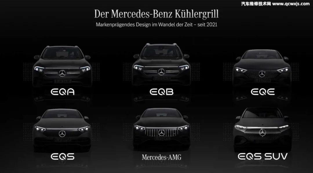 奔馳車前臉格柵122年的演變史 奔馳車前臉格柵122年的演變史