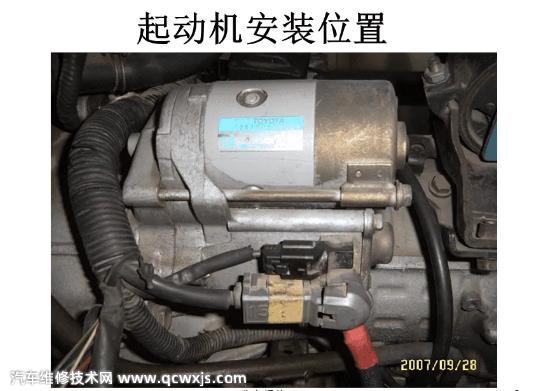 起動機(jī)的拆裝步驟