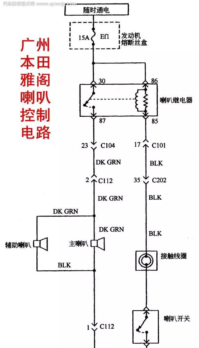 常見各種類型汽車電路識圖方法 常見各種類型汽車電路識圖方法